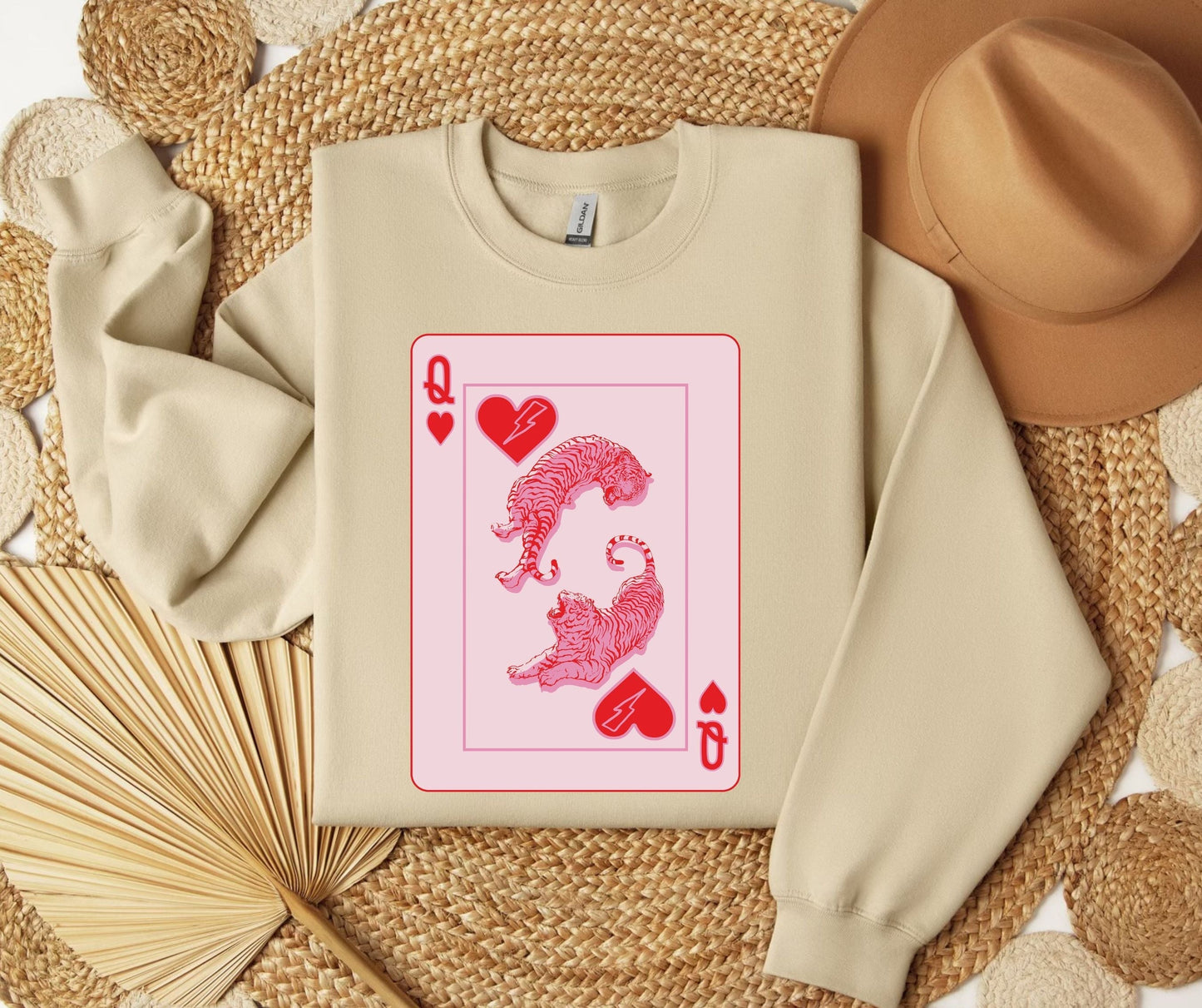 Queen Of Hearts SWEATSHIRT