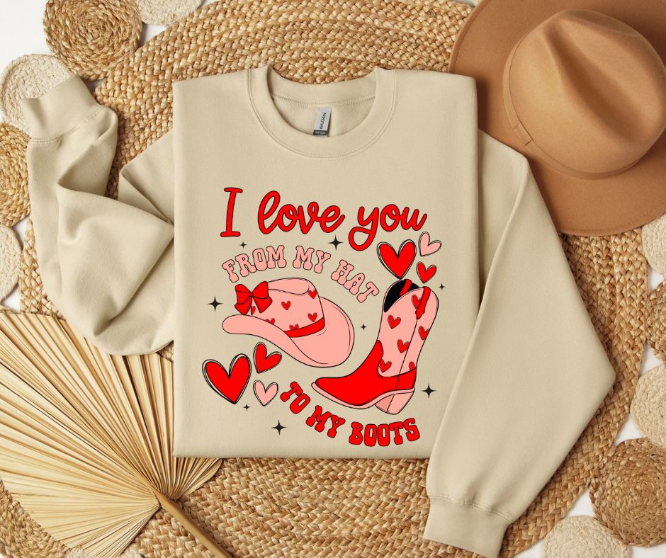 From My Hat To My Boots SWEATSHIRT