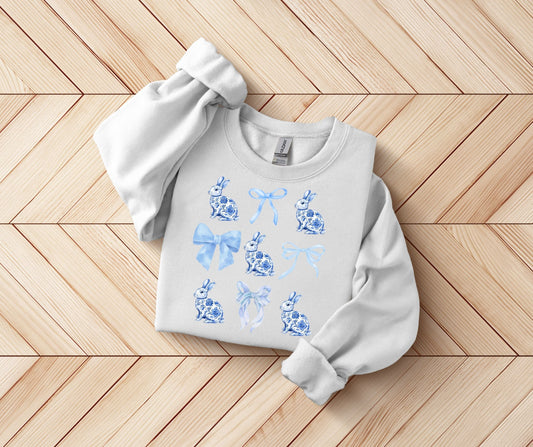 Chinoiserie Bunny SWEATSHIRT
