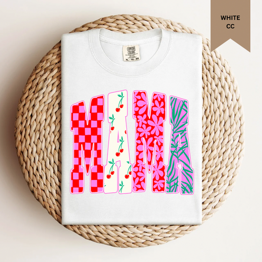 Multiprint Mama Tee