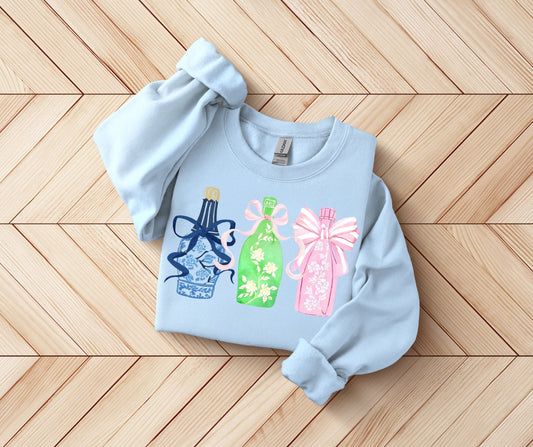 Chinoiserie Champagne SWEATSHIRT