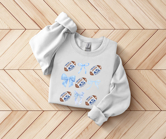 Chinoiserie Football SWEATSHIRT