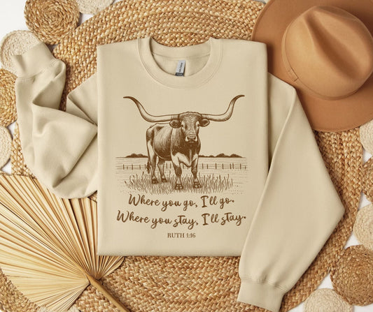 Where You Go SWEATSHIRT