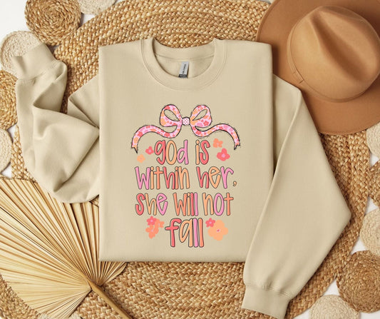 God Is Within Her SWEATSHIRT
