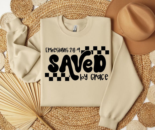 Saved By Grace SWEATSHIRT