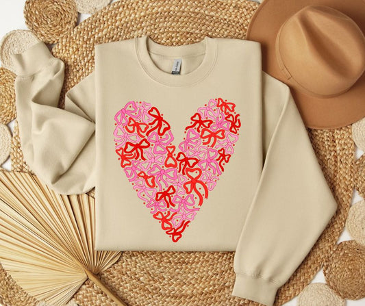 Bow Heart SWEATSHIRT