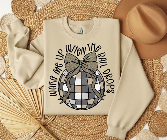 New Year Disco Ball SWEATSHIRT