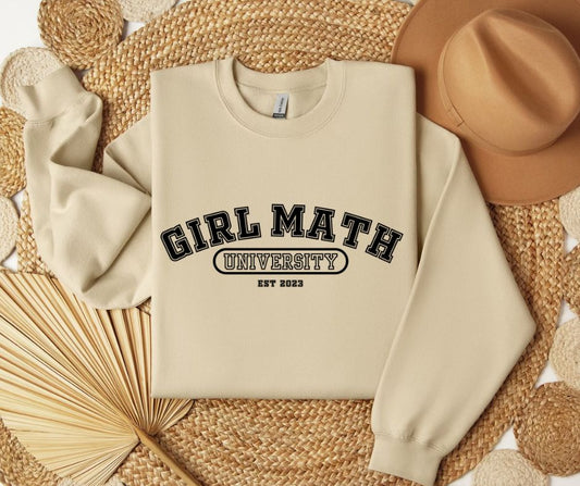 Girl Math SWEATSHIRT