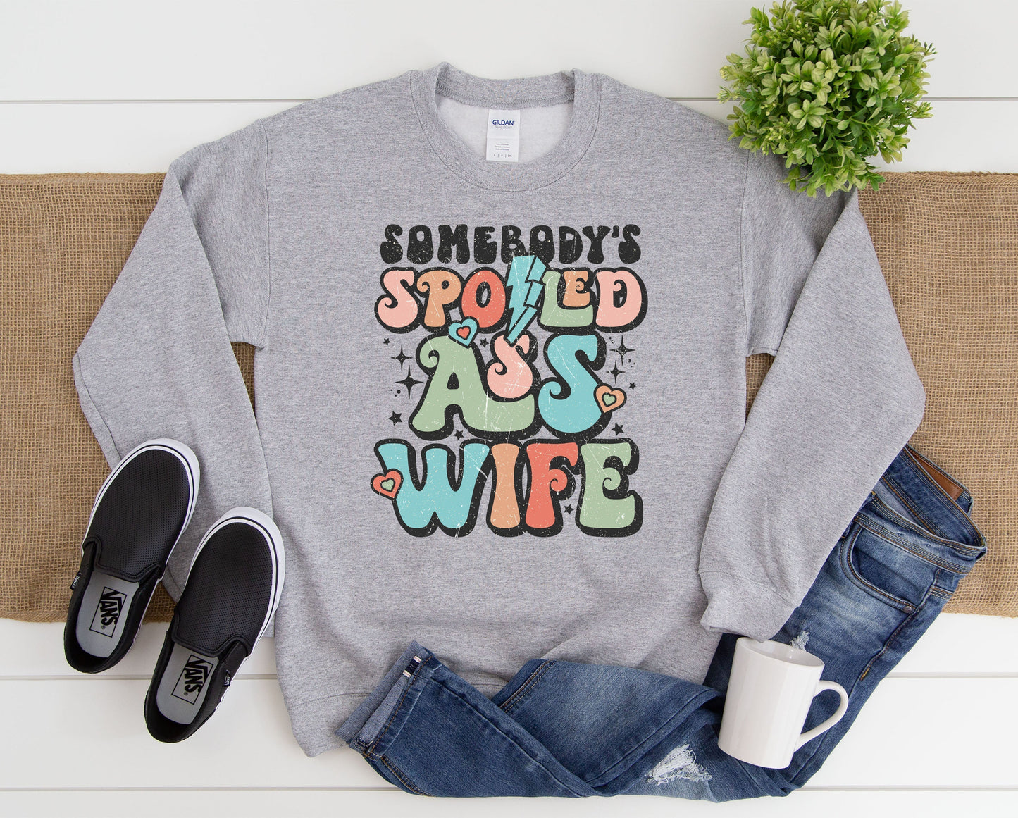Spoiled Wife Graphic Tee